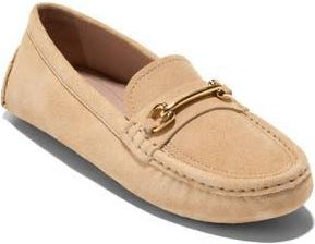 Cole Haan Emeryn Horsebit Driver Loafer in Chestnut Buckwheat Suede at Nordstrom Rack, Size 5.5