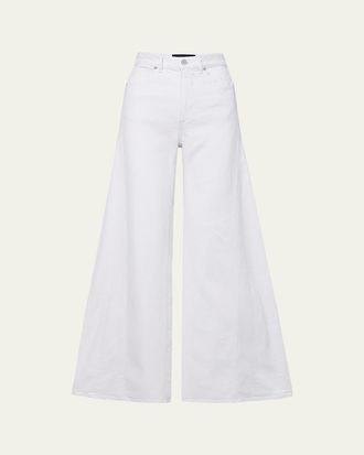 Veronica Beard Vicki Extra Wide-Leg Jeans