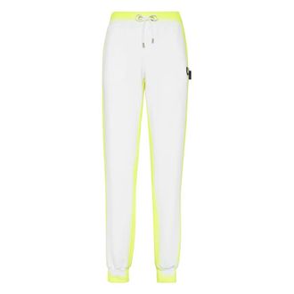 Philipp Plein Fleece Joggers - Dames - Sweatpants - Wit - XS - Katoen - Broeken