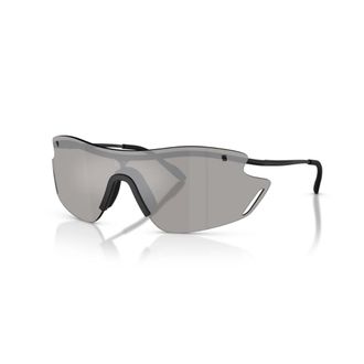 Emporio Armani Accessoires, unisex, Zwart, ONE Size, Satijn, Q72001 Zonnebril