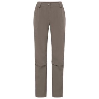 Vaude Farley Stretch Zip Off Capri Pants Trekkinghose f&uuml;r Damen | grau