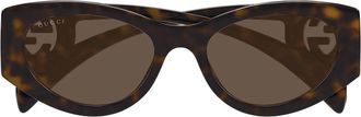 Gucci Sunglasses Gg1691 S 002 Havana/Brown Unisex