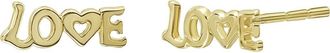 Bony Levy 14K Yellow Gold Love Stud Earrings at Nordstrom Rack