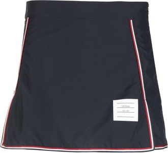 Thom Browne RWB golf mini skirt - women - Polyester - 42 - Blue
