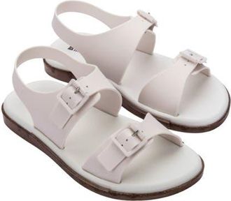 Melissa Slingback Sandal in Beige Husk/white at Nordstrom, Size 10