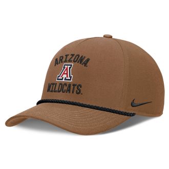 Nike Arizona 2026 Military Appreciation Rope Rise Nike Mens College Adjustable Hat in Brown | NC962EAUAN-7AL
