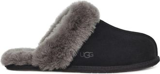 UGG Scuffette II Pantoffels Black/Grey - Dames - Pantoffels - Zwart - 36 EU - Wol - Schoenen