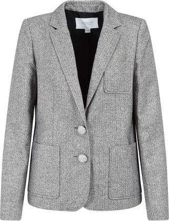 Giambattista Valli Womens Cotton Jacket - Grey - Size EU 38 (Womens)