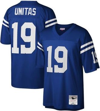 Mitchell & Ness Mens Mitchell & Ness Johnny Unitas Royal Baltimore Colts Legacy Replica Jersey at Nordstrom, Size Medium