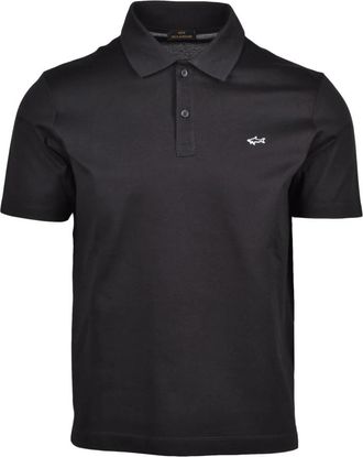 Paul & Shark Polo - Heren - Polos - Zwart - S - Katoen - Tops