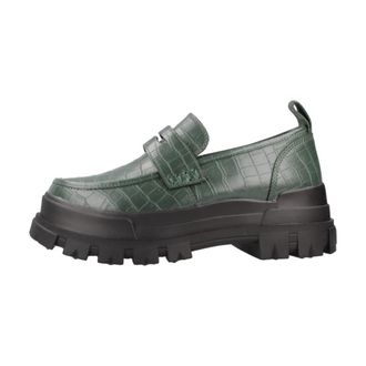 Buffalo Vegan Loafers - Dames - Loafers - Groen - 39 EU - Schoenen