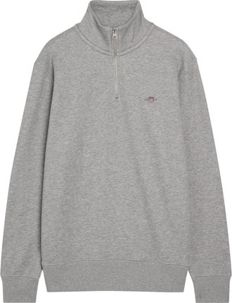 GANT Half-zip Cotton-blend Sweatshirt - Grey - Xxl