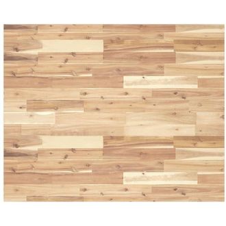 vidaXL Vidaxl - Piano Scrivania Non Trattato 100x80x2cm Legno Massello Acacia