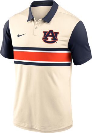 Nike Auburn Vapor Primary Logo Nike Mens Dri-FIT College Polo in Brown | 00HT0HPBAUN-B3F