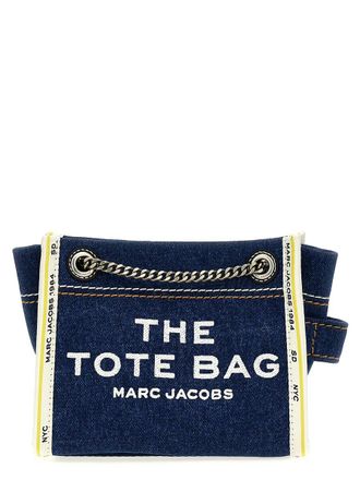 Marc Jacobs The Denim Chain Crossbody Tote Crossbody Bag