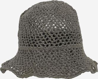 Reinhard Plank Womens Mesh Bucket Hat Green Cellulose