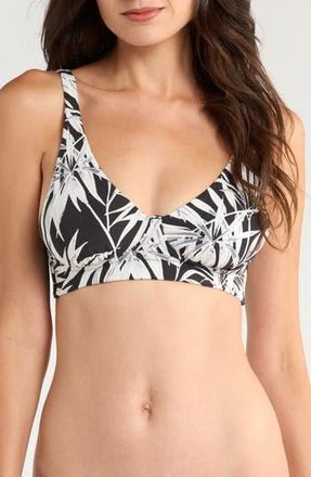 MeUndies FeelFree Longline Bralette in Cool Tropics at Nordstrom Rack, Size X-Small