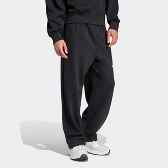 adidas Sporthose ADIDAS SPORTSWEAR M WIDE PANT FL, Damen, Gr. XXL, N-Gr, schwarz-weiss (schwarz, wei&szlig;), Obermaterial: 55% Baumwolle, 36% Polyester, 9% Viskos