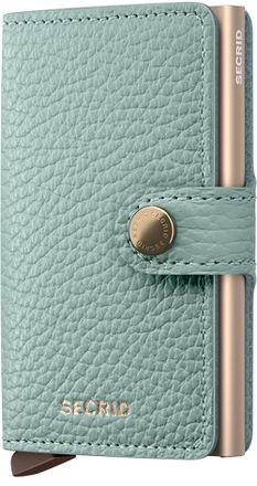 Secrid Miniwallet Pebble in Sea Green at Nordstrom
