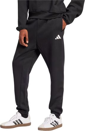 adidas Future Icons Small Logo Pants Asia Sizing Black White JD4949