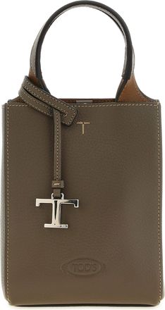 Tod's Bicolor Calfskin Womens Handbag