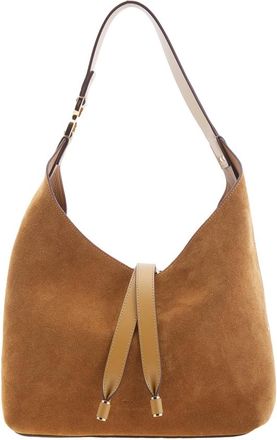 Chlo&eacute; Small Marcie Suede Leather Hobo Bag