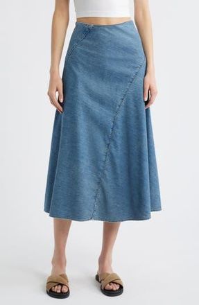 Rag & Bone Lisbon Denim Midi Skirt in Waverly at Nordstrom Rack, Size 10