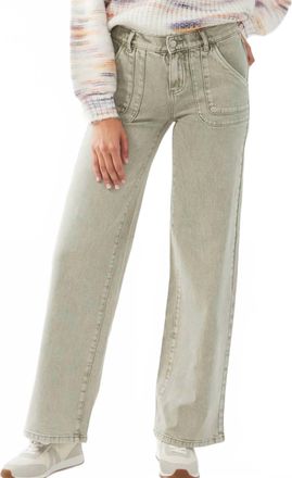 FDJ Christina Wide Leg Jean In Sage