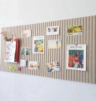 OEM Tablero Decorativo De Fieltro - 60 X 40 Cm - Camel Oscuro - Tablero Perforado - 0,9 Cm De Grosor - Plegable