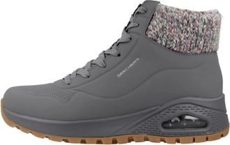 Skechers Stevige Winterlaarzen - Dames - Winterlaarzen - Grijs - 41 EU - Schoenen