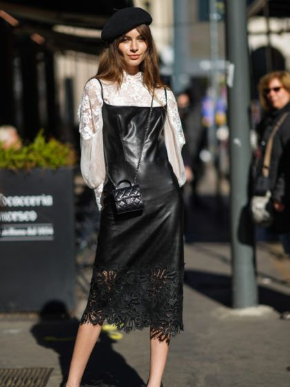 Super trendy! 4 stylische Wege seine Blusen UNTER Kleidern zu tragen!