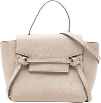 Celine Pre-owned Handbags, female, Brown, Size: ONE SIZE Pre-owned Elegant Top Handle Bag