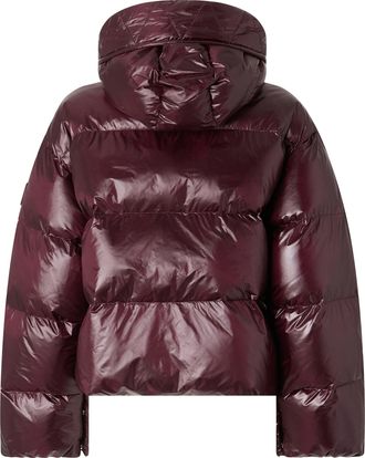 Pinko Womens Puffer Jacket Dark Bordeaux