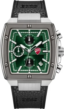 Ducati Chronograph Quartz Green Dial Mens Watch DTWGC0003401