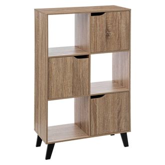 5five Simply Smart 5five Simply Smart - Estanter&iacute;a 6 Espacios Mezcla Nat Ceda - Beige