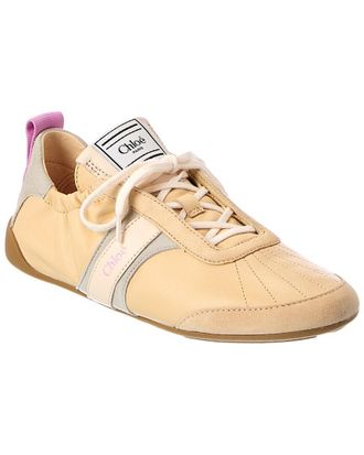 Chlo&eacute; Kick Leather Sneaker