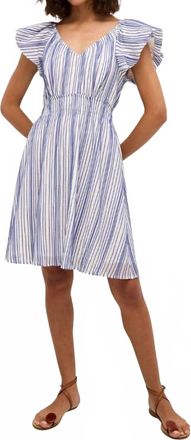 Marie Oliver Emilia Mini Dress In Dazzling Stripe