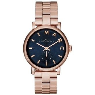 Marc Jacobs Elegant MBM3330 WoMens Watch in Rose Gold Stainless Steel - One Size