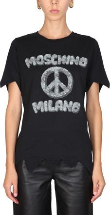 Moschino Flinstones Print T-Shirt