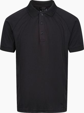 Regatta Mens Regatta Professional Mens Coolweave Short Sleeve Polo Shirt - Black - Size: 46
