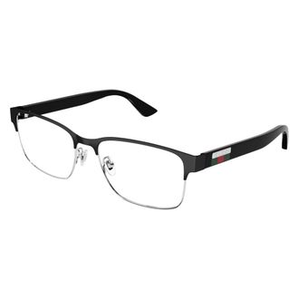 Gucci Optisch Montuur - unisex - Brillen - Zwart - 60 MM - Accessoires