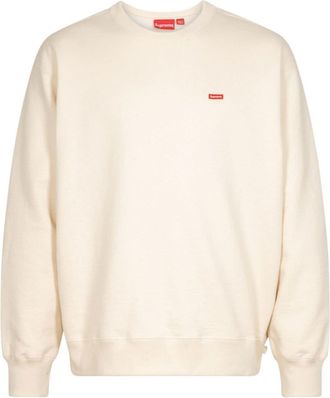 SUPREME box-logo crewneck sweatshirt - unisex - Cotton - L - Neutrals