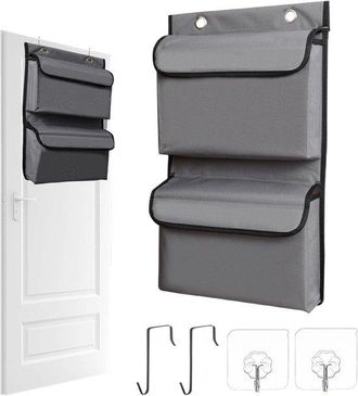 OEM Compartimentos De Almacenamiento - Sobre La Puerta - Organiza El Espacio - Construcci&oacute;n Impermeable - 152x91x15 Cm - Caracter&iacute;stica &Uacute;nica