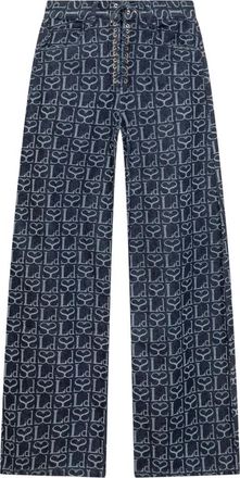 Ludovic de Saint Sernin Wide Jeans - Dames - Loose Fit Jeans - Blauw - W26 - Denim - Jeans