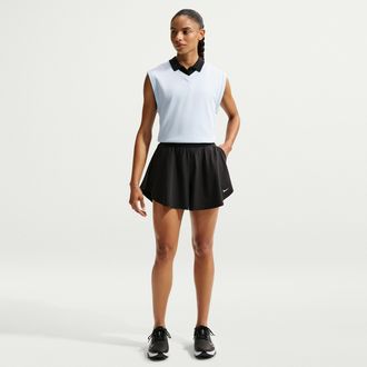 Nike Womens Tailored Performance Dri-FIT Golf Shorts in Black | IV5068-010
