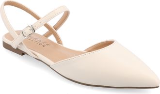 Journee Collection Women & apos;s SuperNatural Shades Narrow Width Martine Flats