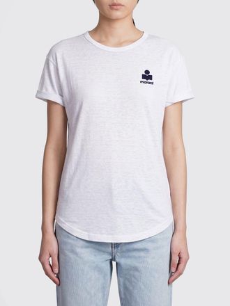 Isabel Marant T-shirts in lino con logo