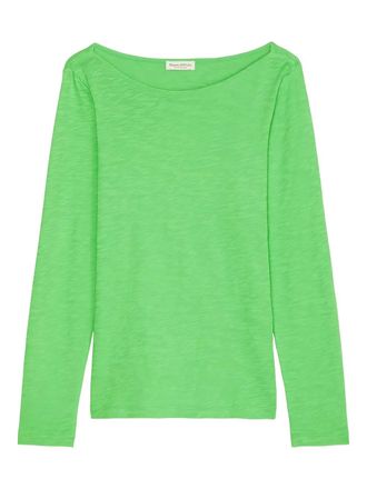 Marc O'Polo long-sleeves top - women - Cotton - M - Green