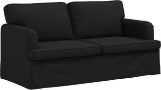 vidaXL Sof&aacute; Negro 162 X 80 X 85 Cm Tela Vidaxl