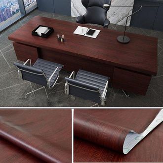 OEM Cinta Papel Autoadhesiva Aspecto Madera Muebles, Rollo Pvc, Adhesivo Decorativo Cocina, Adhesivos Decorativos Revestimiento Pintado, 40 Cm X 2 M
